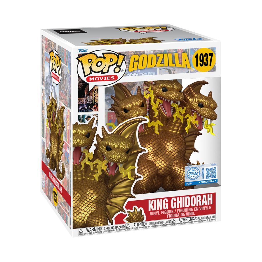 Godzilla - Ghidora (Electric) US Exclusive 6" Pop! Vinyl