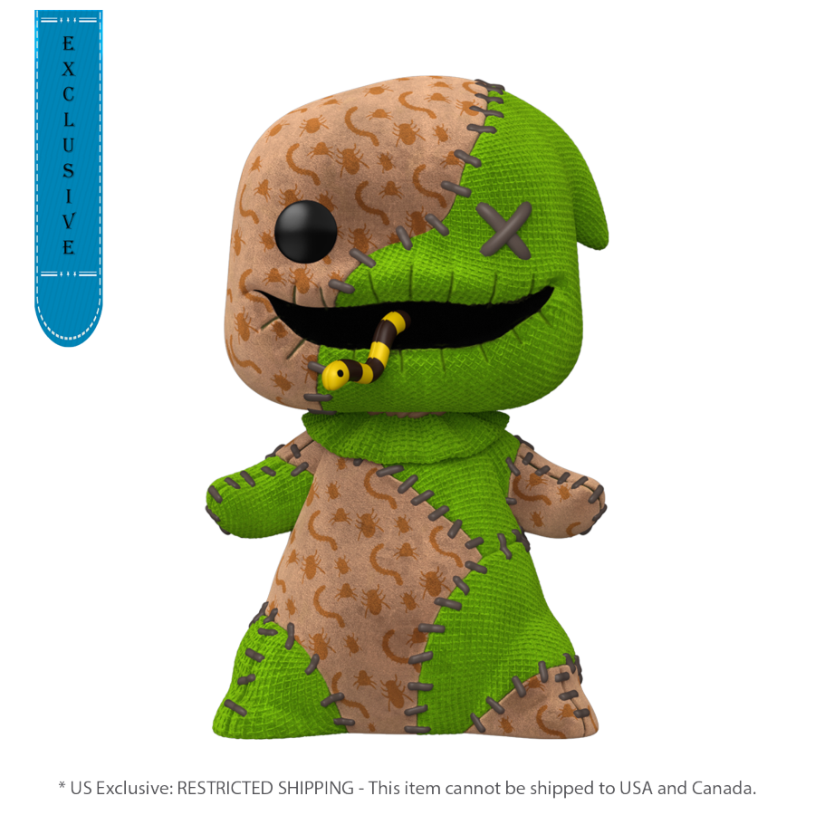 NBX - Oogie Boogie Patchwork US Exclusive Flocked Pop! Vinyl