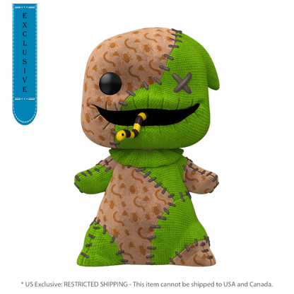 NBX - Oogie Boogie Patchwork US Exclusive Flocked Pop! Vinyl