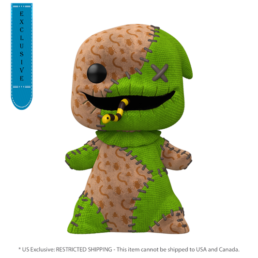 NBX - Oogie Boogie Patchwork US Exclusive Flocked Pop! Vinyl