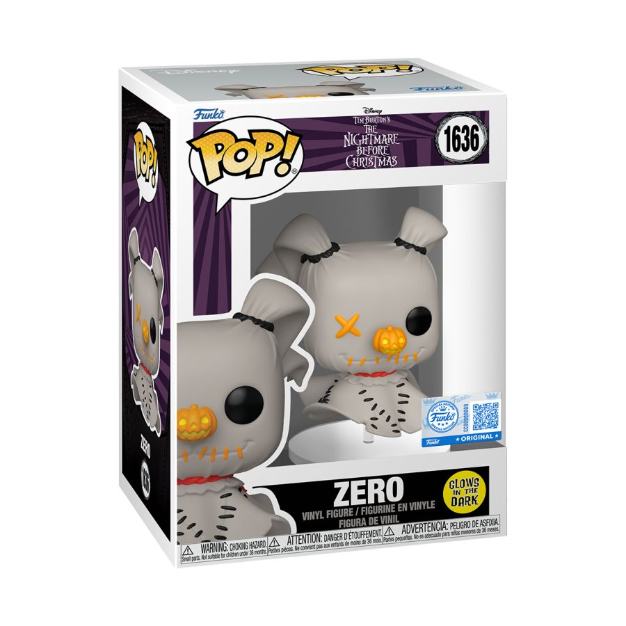 NBX - Zero Patchwork US Exclusive Glow Pop! Vinyl