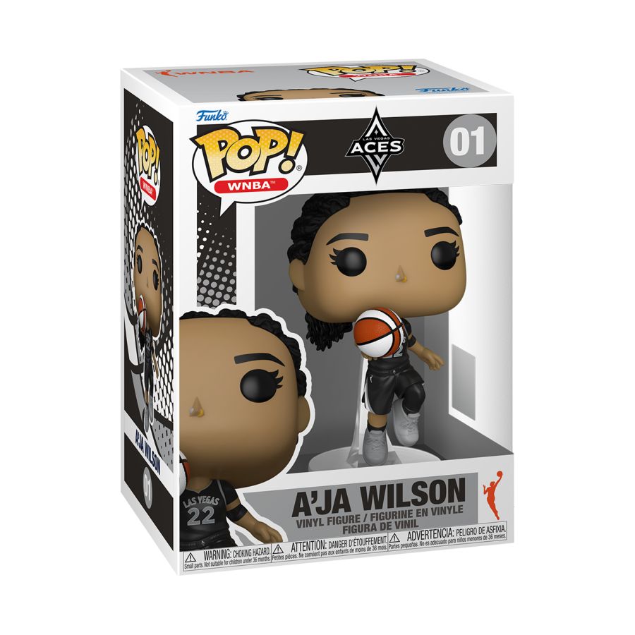 WNBA: Aces - A'ja Wilson Pop! Vinyl