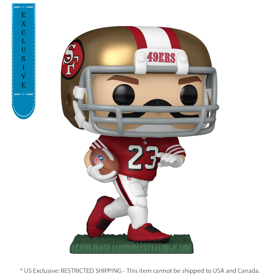 NFL: 49ers - Christian McCaffrey (Throwback) Pop! Vinyl