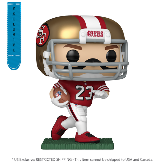 NFL: 49ers - Christian McCaffrey (Throwback) Pop! Vinyl