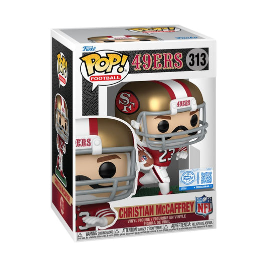 NFL: 49ers - Christian McCaffrey (Throwback) Pop! Vinyl
