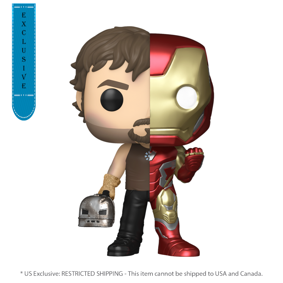 Marvel: Split - Tony Stark/Iron Man Pop!
