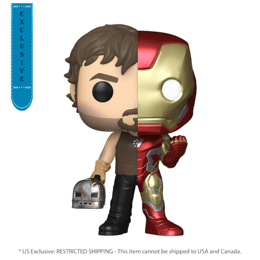 Marvel: Split - Tony Stark/Iron Man Pop!