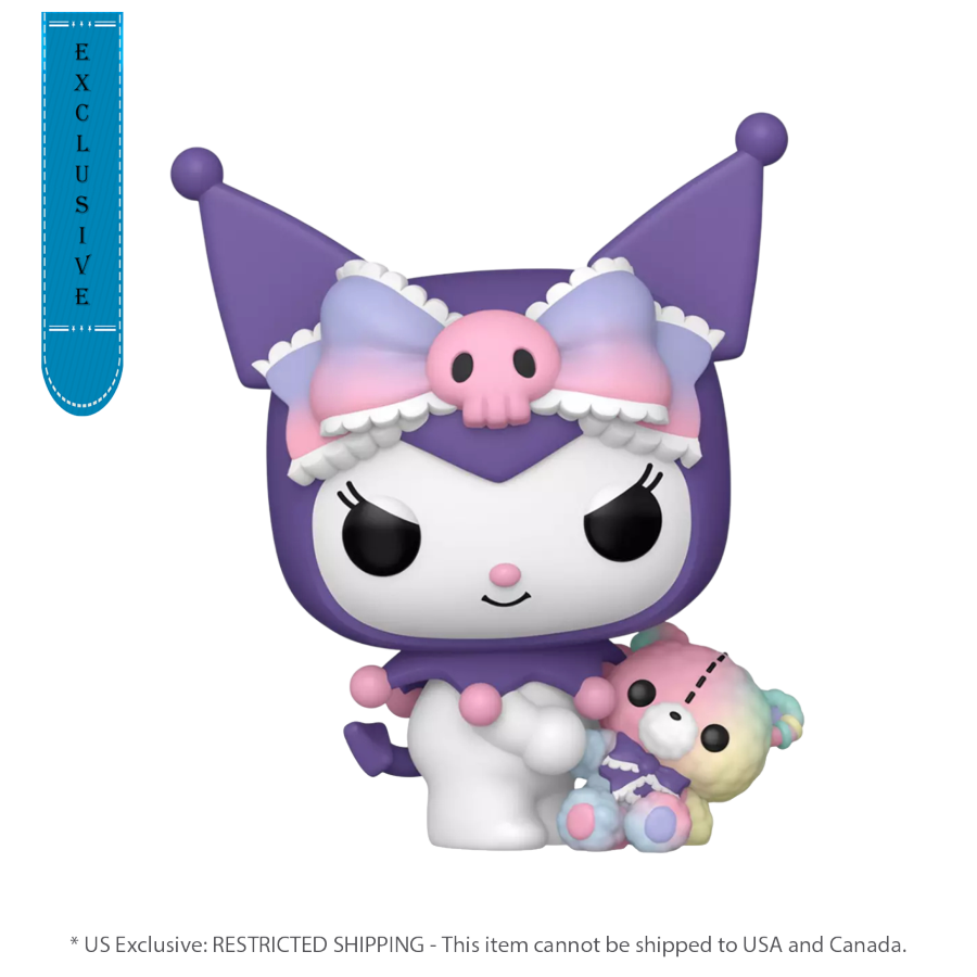 Hello Kitty - Kuromi with Bear US Exclusive Pop! Vinyl