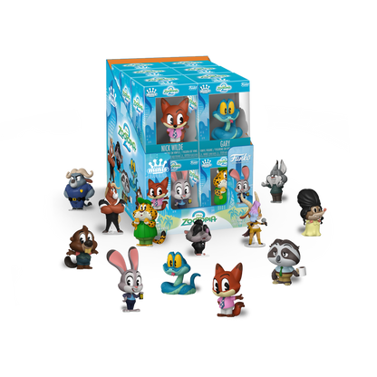 Zootopia 2 - Mini Vinyl Figures Assortment (Display of 12)