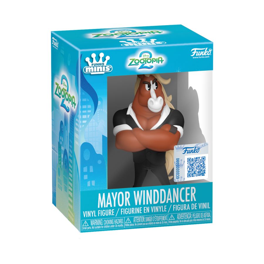 Zootopia 2 - Mini Vinyl Figures Assortment (Display of 12)