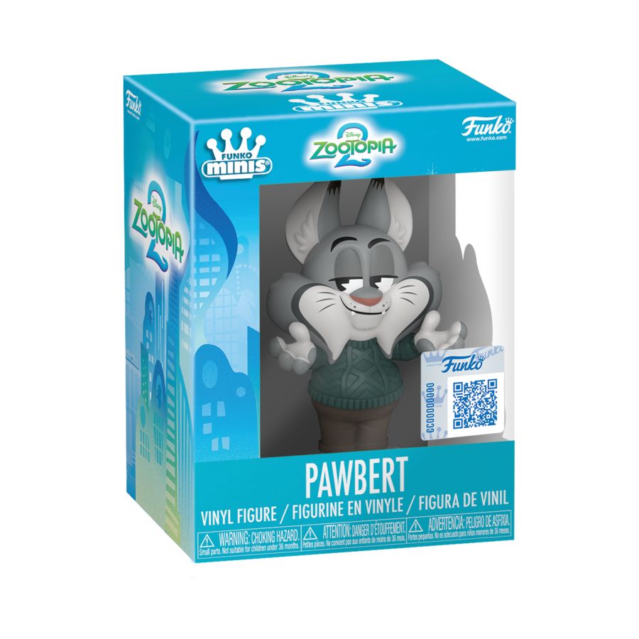 Zootopia 2 - Mini Vinyl Figures Assortment (Display of 12)