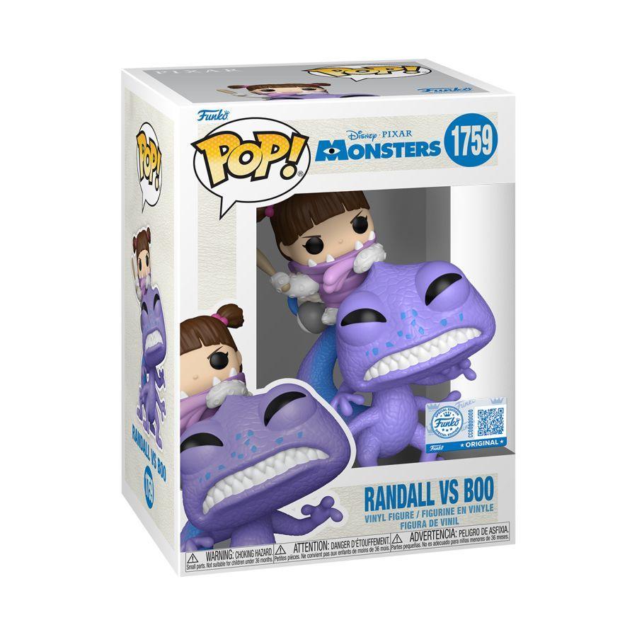 Monsters, Inc. - Randall Vs Boo (with chase) US Exclusive Pop! Vinyl
