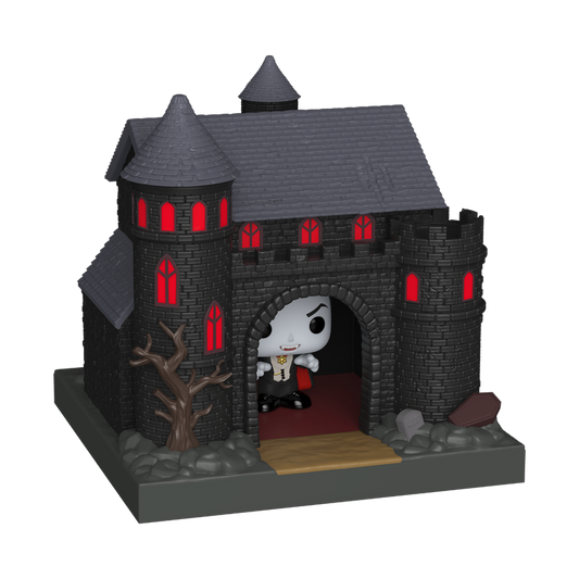 Universal Monsters - Dracula's Castle witrh Dracula Bitty Pop! Town