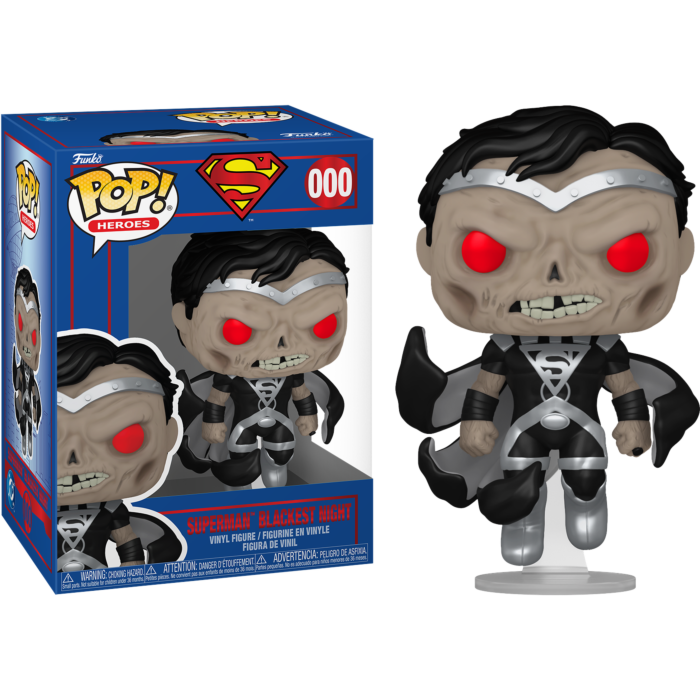 DC Comics: Shield Through the Ages - Superman (Blackest Night) Pop! Vinyl