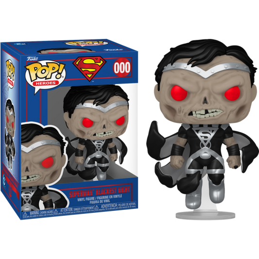 DC Comics: Shield Through the Ages - Superman (Blackest Night) Pop! Vinyl