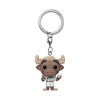 MLB: Mascots - Seattle Mariner Moose Pop! Vinyl Keychain