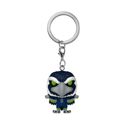 NFL: Mascots - Seattle Seahawks Blitz Pop! Keychain