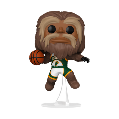 NBA: Mascots - Seattle Sasquatch Pop! Vinyl