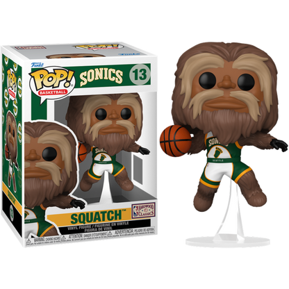 NBA: Mascots - Seattle Sasquatch Pop! Vinyl