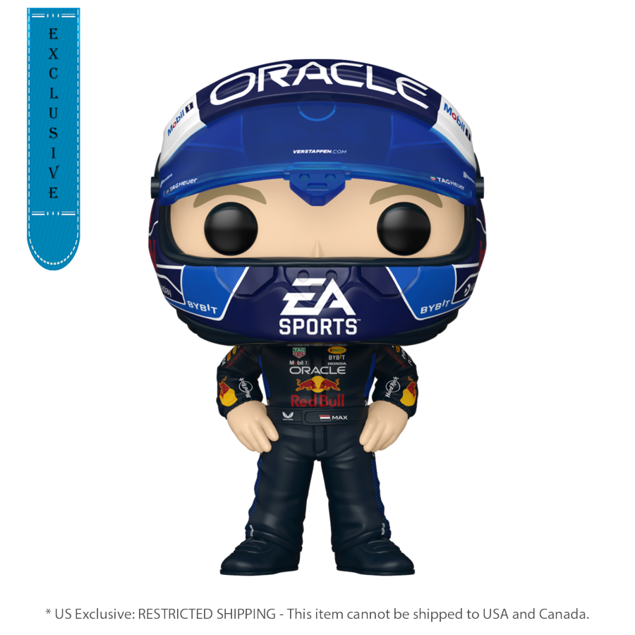 Formula 1 - Max Verstappen with USA Helmet US Exclusive Pop! Vinyl