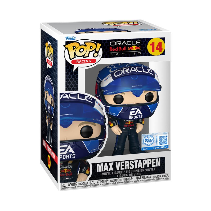 Formula 1 - Max Verstappen with USA Helmet US Exclusive Pop! Vinyl