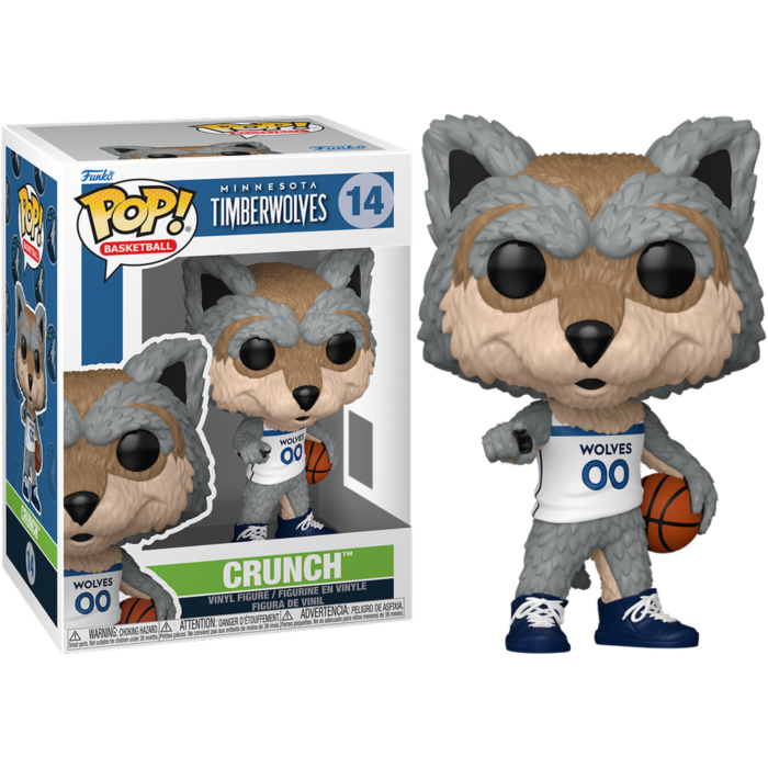 NBA: Mascots - Minnesota Crunch the Wolf Pop! Vinyl