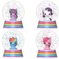My Little Pony - Mini Glitter Snow Globes Assortment (Display of 12)