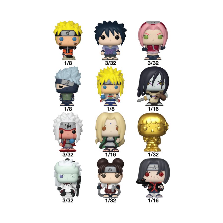 Naruto - Bitty Pop! Blind Bag Assortment (Display of 32)