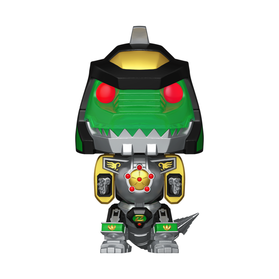 Power Rangers - Green Ranger w/Megazord Bitty Pop! Bot