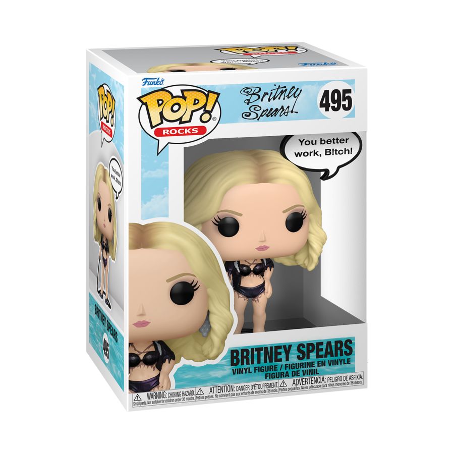 Britney Spears - You better work, B!tch Pop! Vinyl Sayings