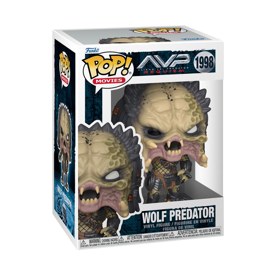 Alien Vs Predator: Requiem - Wolf Predator Pop! Vinyl