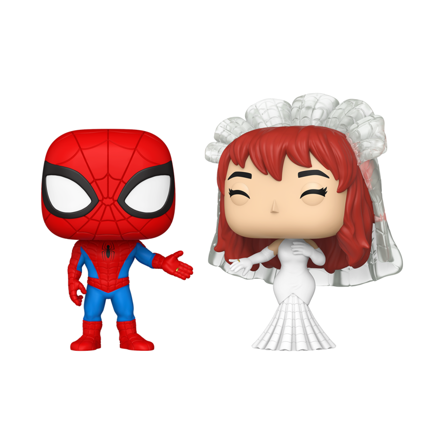 Marvel Comics - Spider-Man & MJ Pop! Vinyl 2-Pack