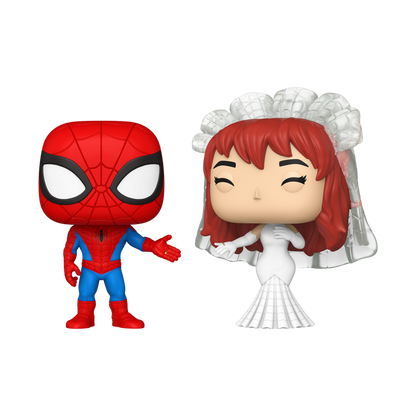 Marvel Comics - Spider-Man & MJ Pop! Vinyl 2-Pack