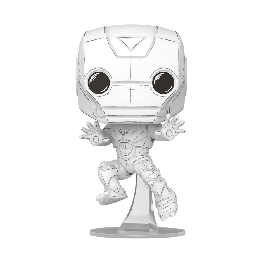 Marvel: Sketched - Iron Man Pop! Vinyl