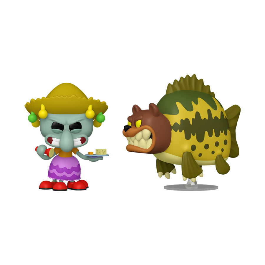 Spongebob - Squidward & Sea Bear Pop! Vinyl 2 Pack