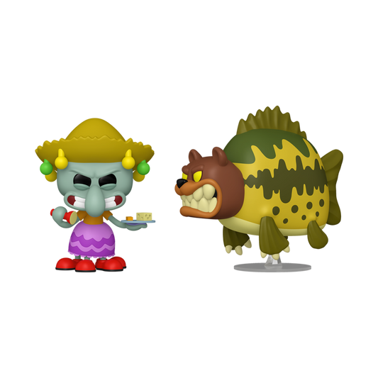 Spongebob - Squidward & Sea Bear Pop! Vinyl 2 Pack