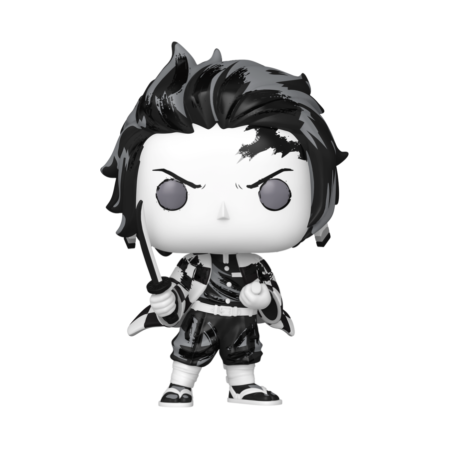 Demon Slayer - Tanjiro (Sumi-Ink) Pop! Vinyl | Ozzie Collectables