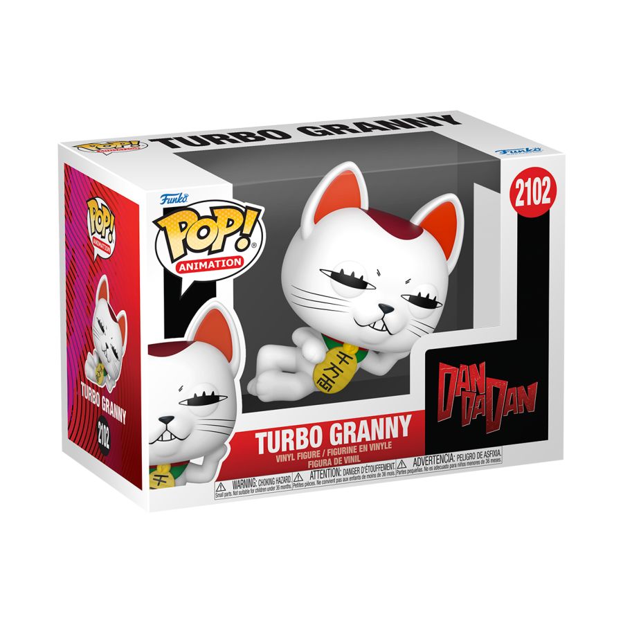 Dan Da Dan - Turbo Granny Cat Pop! Vinyl