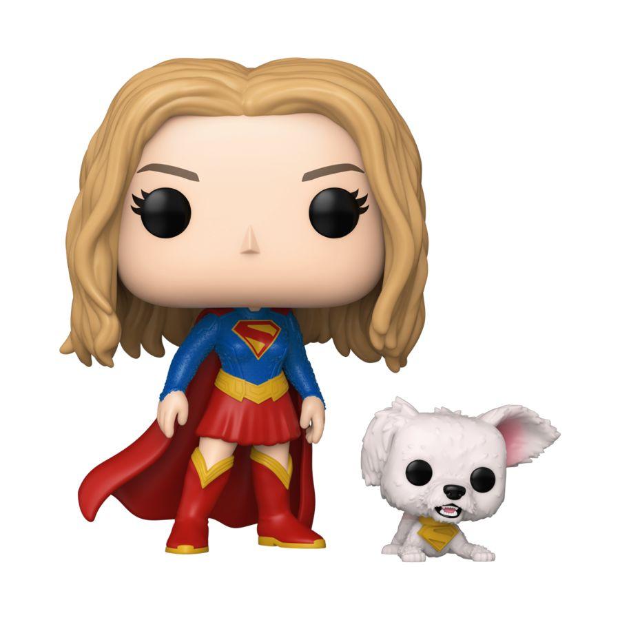 Supergirl (2026) - Supergirl with Puppy Krypto Pop! Vinyl