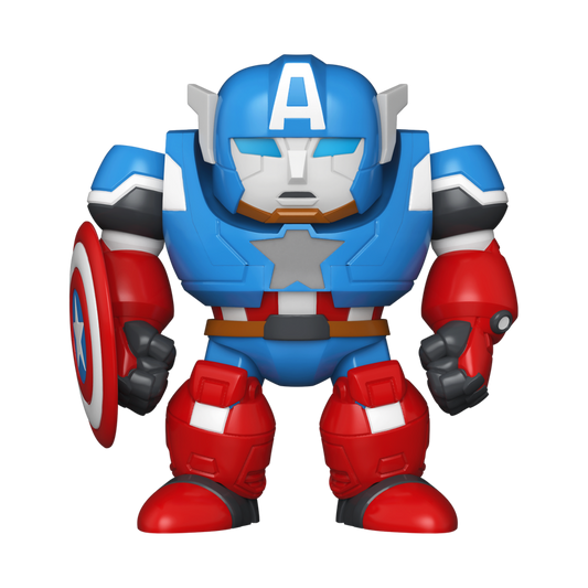 What If - Captain America w/Mech Bitty Pop! Bot