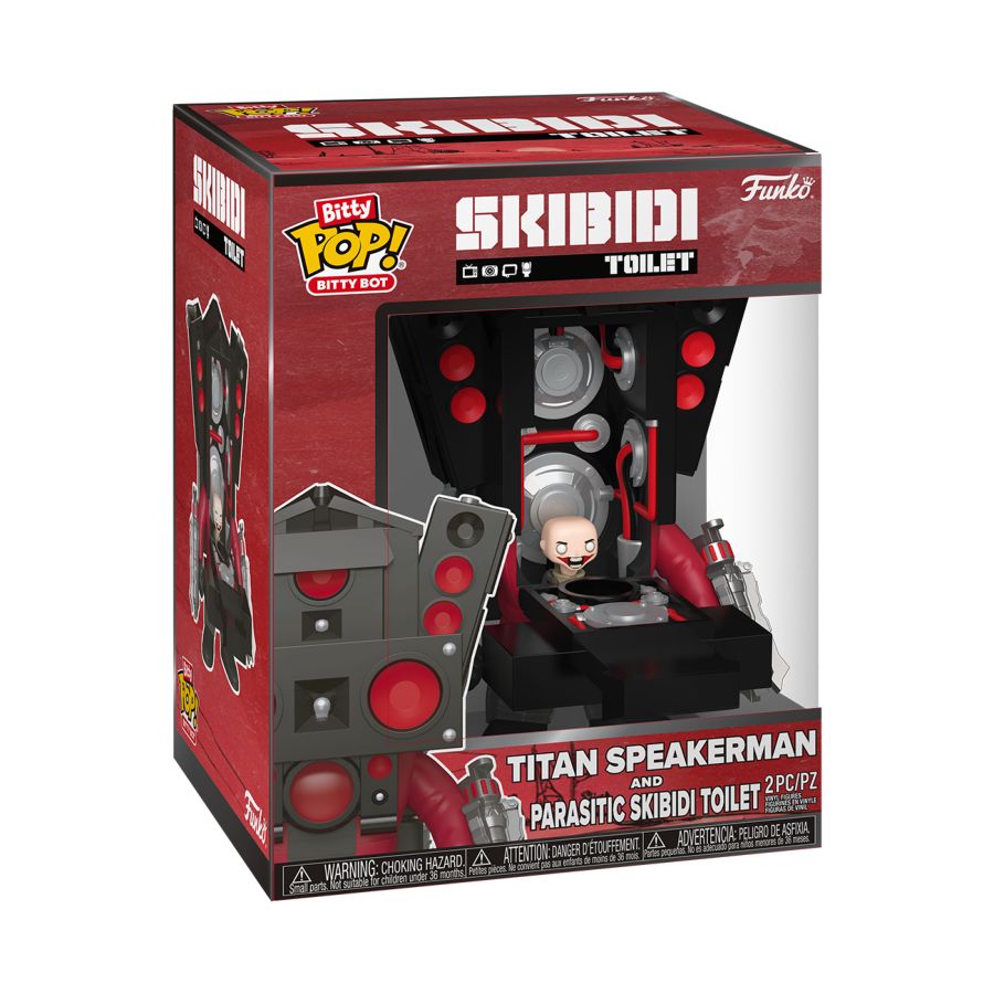 Skibidi Toilet - Titan Speakerman Bitty Pop! Bot
