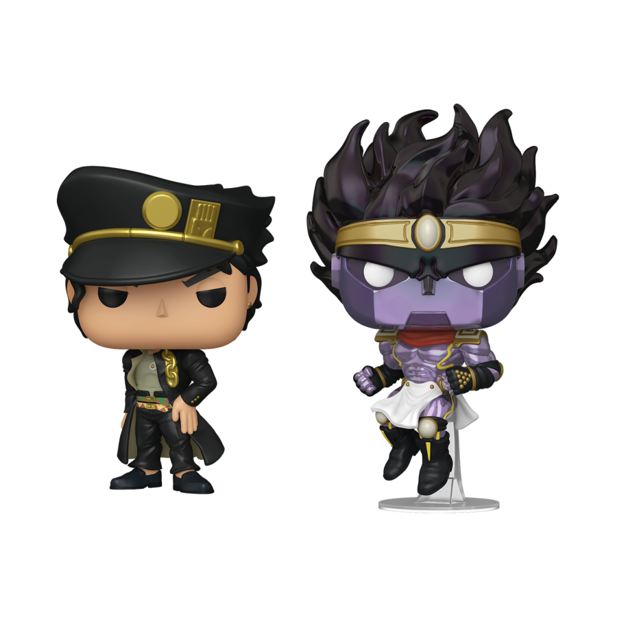 Jojo's Bizarre Adventure - Jotaro Kujo & Star Platinum US Exclusive Pop! Vinyl 2-Pack