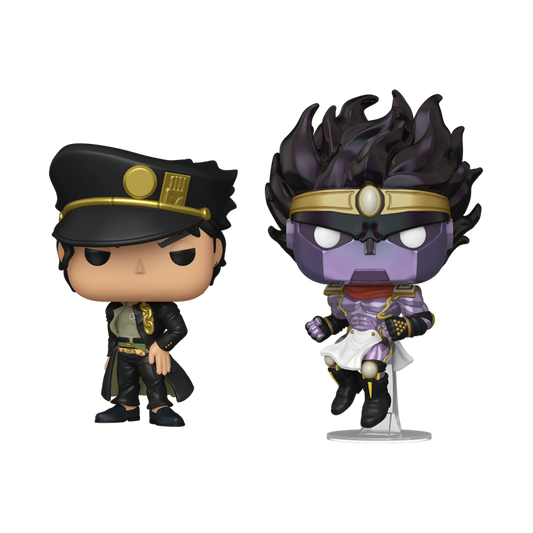 Jojo's Bizarre Adventure - Jotaro Kujo & Star Platinum US Exclusive Pop! Vinyl 2-Pack
