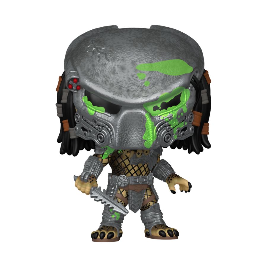 Alien Vs Predator: Requiem - Bull Predator (Battle Damaged) US Exclusive Glow Pop! Vinyl