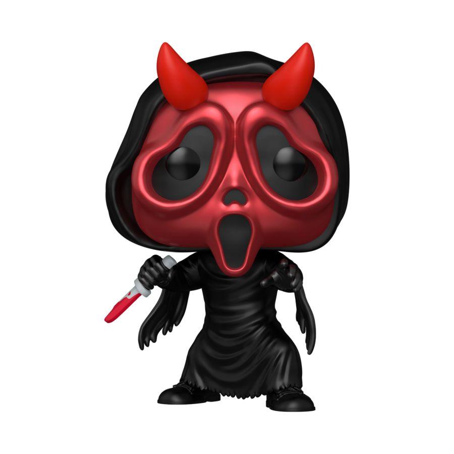 Scream - Ghostface Devil Face US Exclusive Metallic Pop! Vinyl