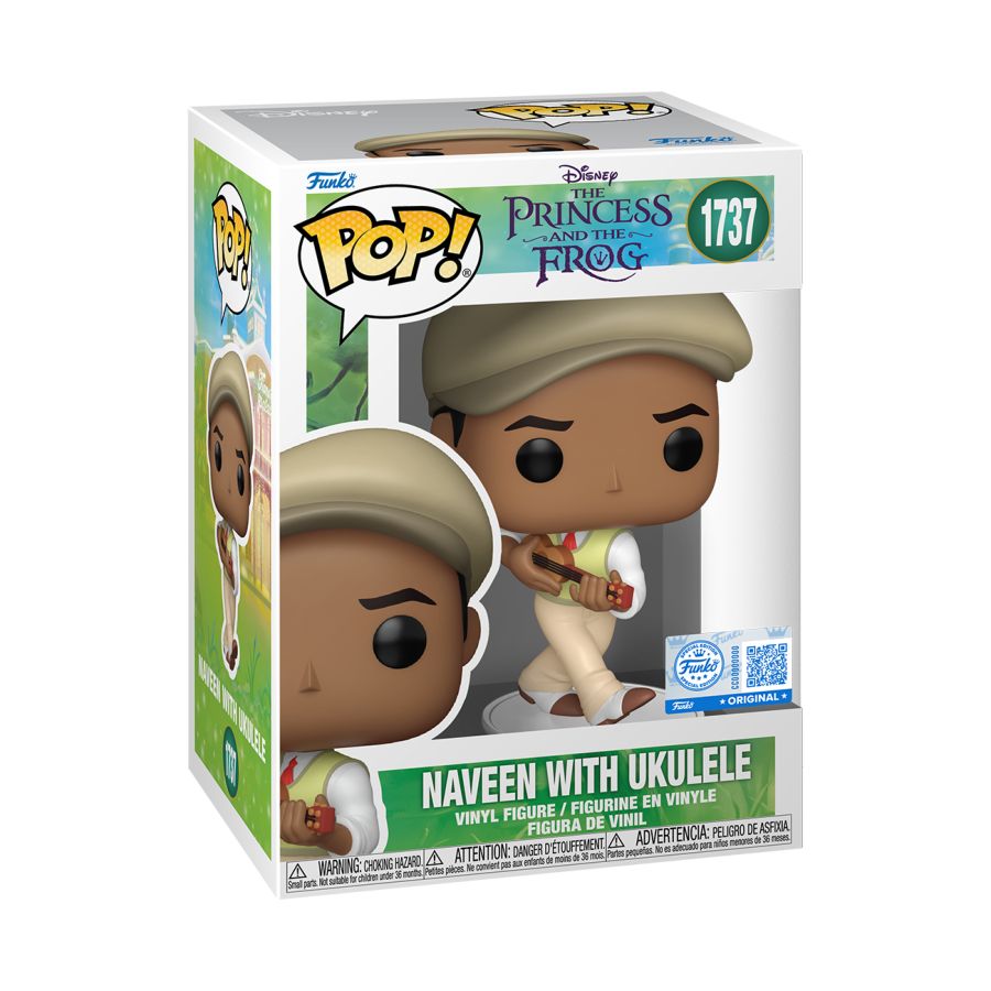 Princess and The Frog - Naveen with Ukulele Pop! Vinyl