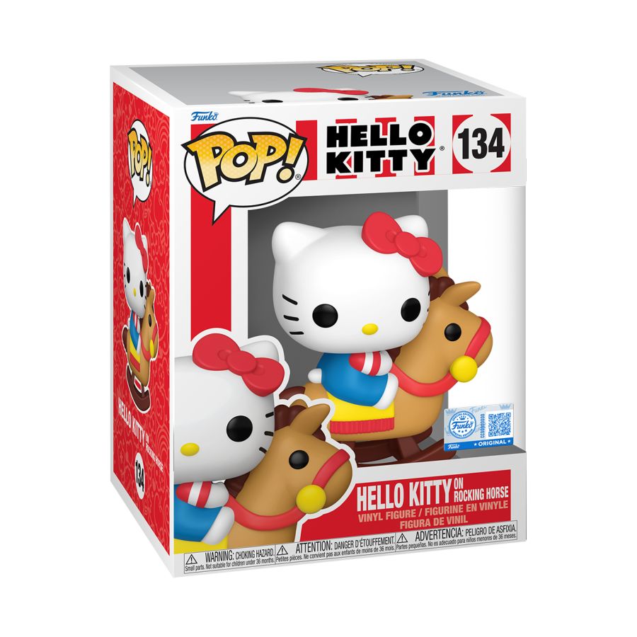 Hello Kitty - Hello Kitty on Rocking Horse US Exclusive Pop! Premium