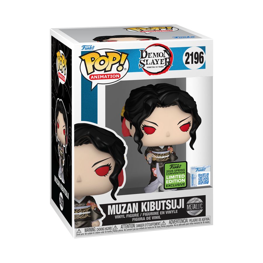 Demon Slayer - Muzan Kibutsuji ECCC 2026 US Exclusive Pop! Vinyl