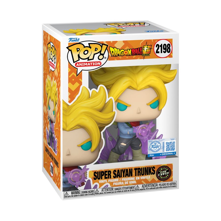 Dragon Ball Super - Super Saiyan Trunks US Exclusive Pop! Vinyl