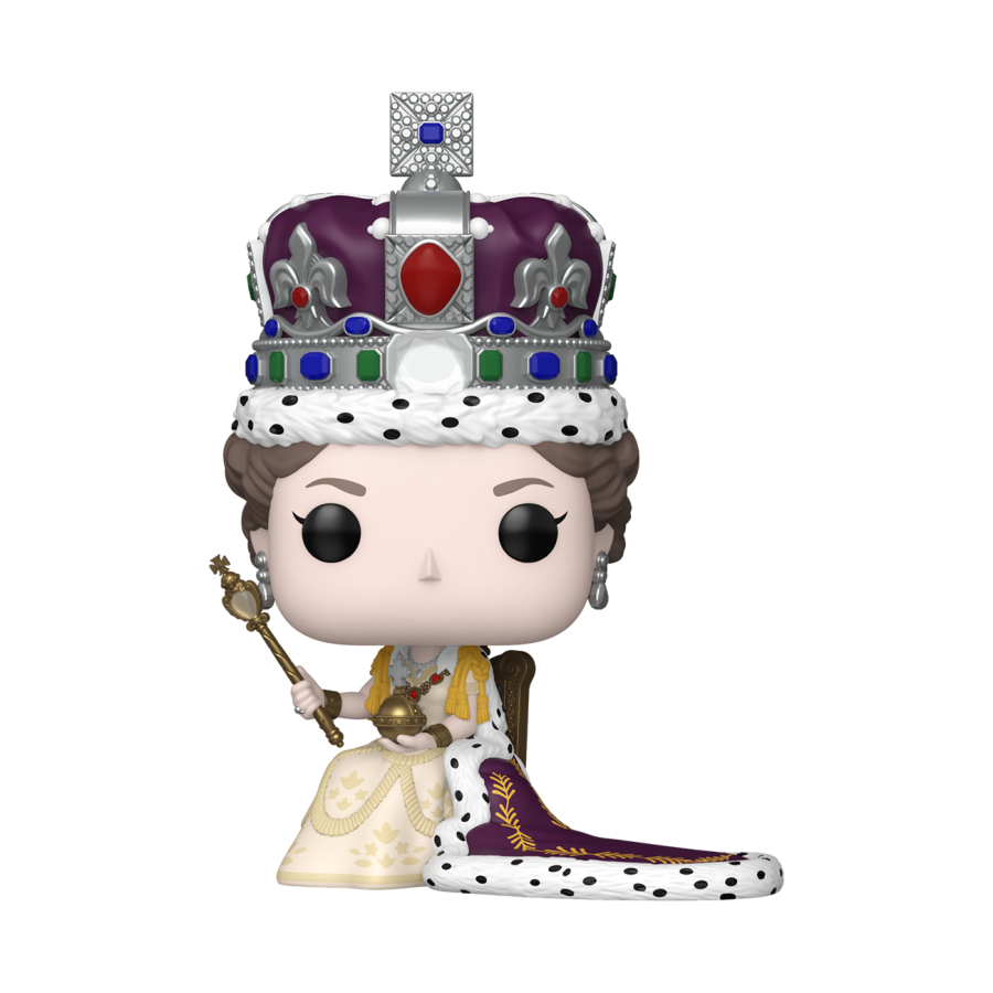 Royal Family - Queen Elizabeth II (Coronation) Pop! Premium